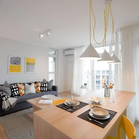 Scandinavian Airy In Business Area & Airport דירה סופיה